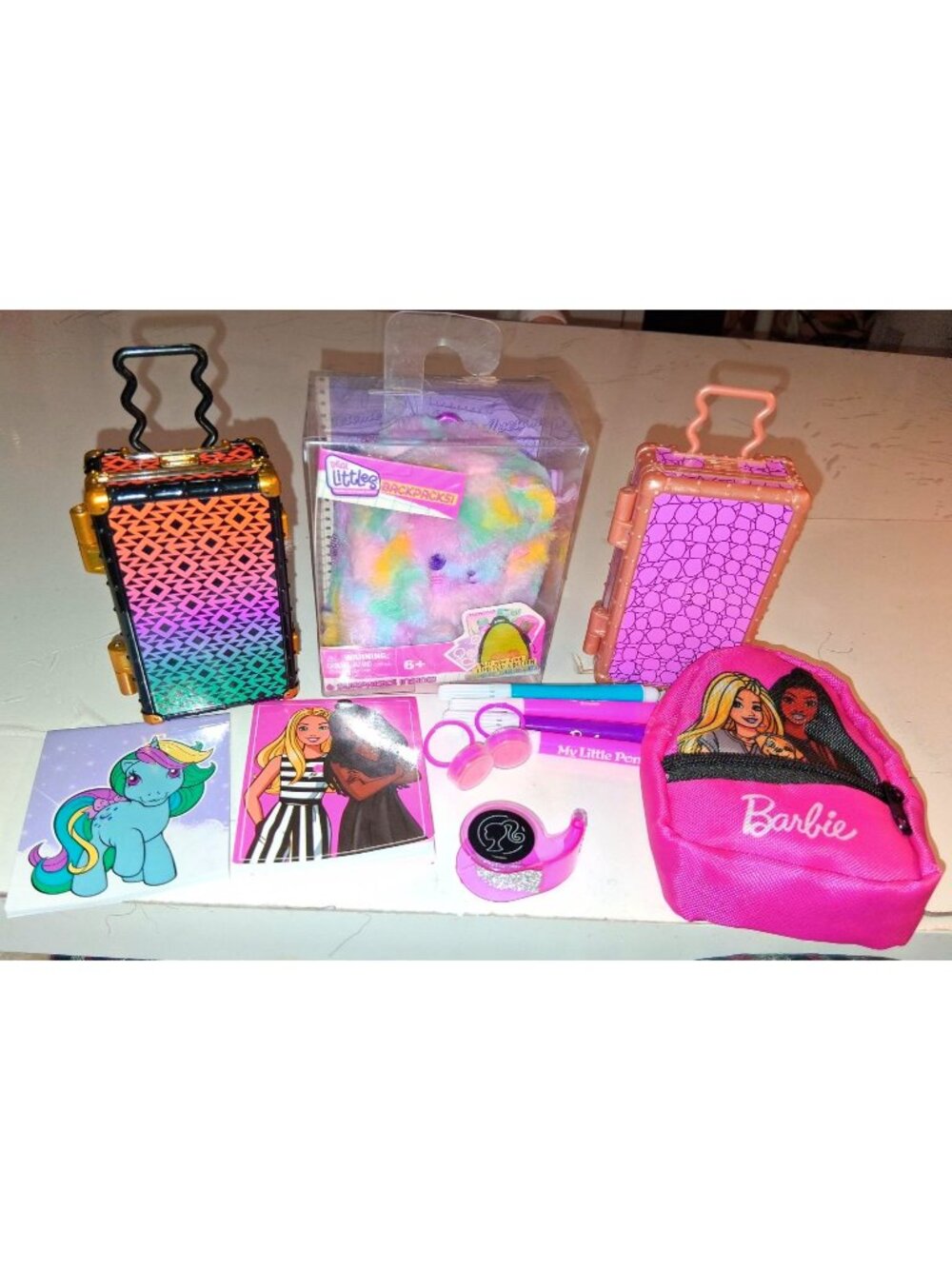 Barbie, LOL Littles Backpacks Limited Edition Surprise Collectible Toy Set